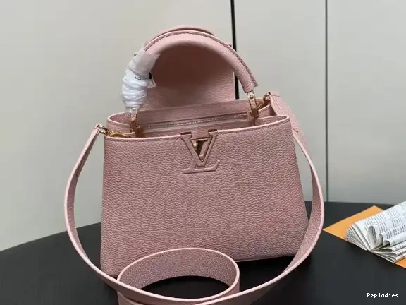 Cheap VUITTON CAPUCINES BB-27*18*9CM LOUIS 0705